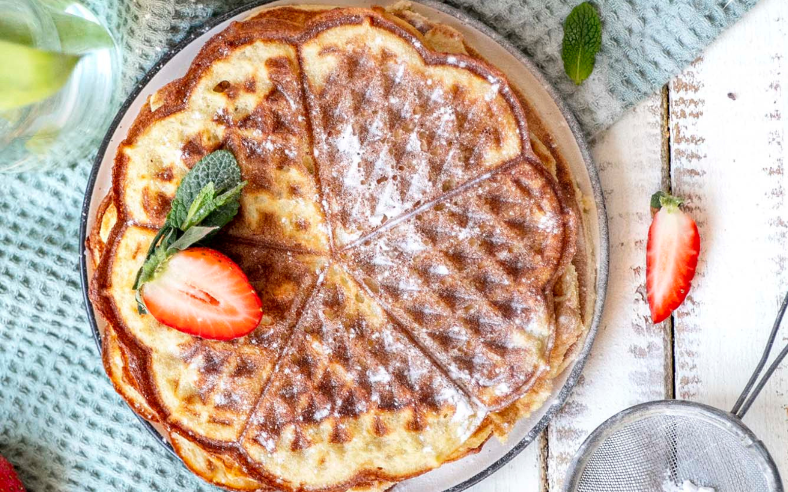 Low-Carb & Keto Waffeln ohne Backmischung