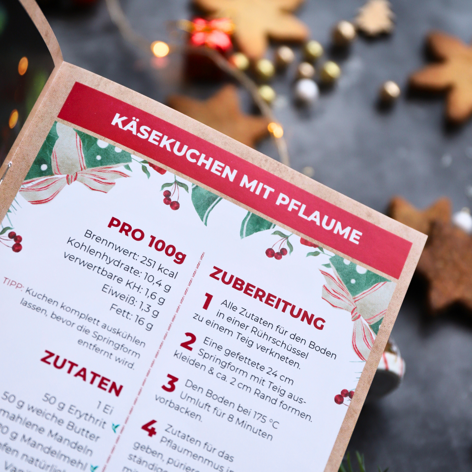Low-Carb & Keto Weihnachten | Rezepte-Heft