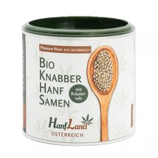 Knabberhanf mit Kräutersalz (geröstet) | Bio