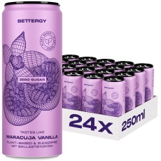 Zuckerfreier Energy Drink | Maracuja Vanilla | 24er Pack