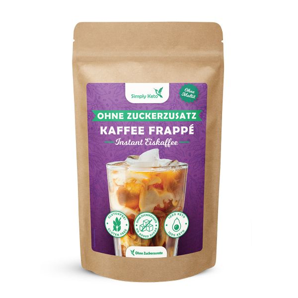 Lower-Carb* Frappé ohne Zucker