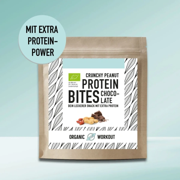 Bio Protein Bites | Crunchy Peanut Chocolate