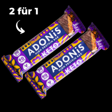 2 für 1 | Double Choc Crisp High Protein Riegel | Adonis