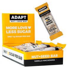 Vanilla Macadamia Nut + Seed Bar | Maxipack mit 8 Stück