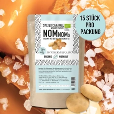 Bio NomNoms Protein Bites | Salted Caramel | Big Pack 225 g