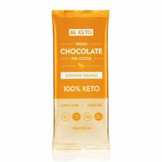 Keto-Schokolade mit MCT-Öl | Sonnenschein Orange
