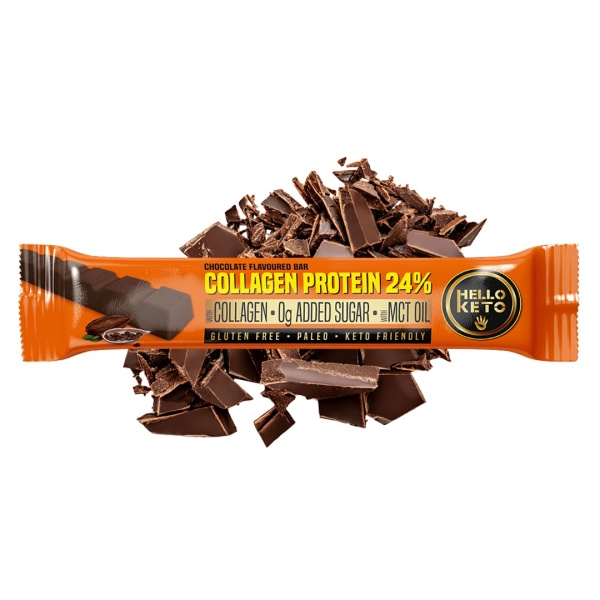 Kollagen Keto Protein Bar | Chocolate