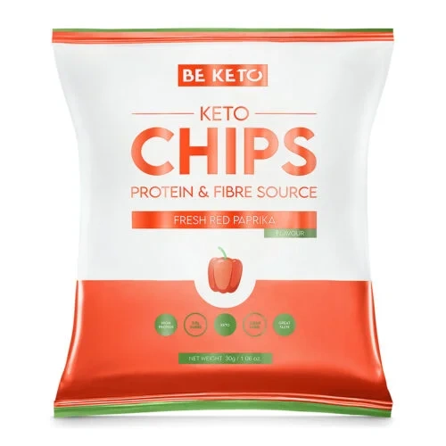 Keto Chips | Frische Rote Paprika