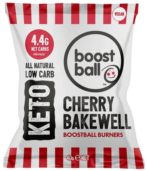 Cherry Bakewell Keto Balls