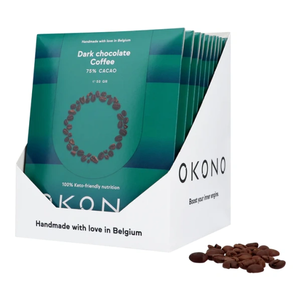 Keto Schokolade | Coffee Dark Chocolate (Maxipack)