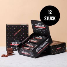Soulfuel | Raspberry Almond Brownie Bar 12er Pack