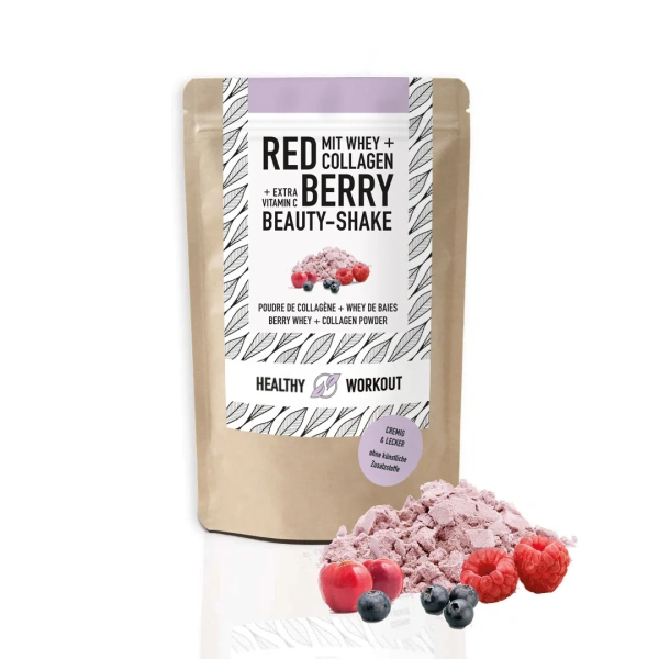 Beauty Shake mit Bio-Wheyprotein | Red Berry