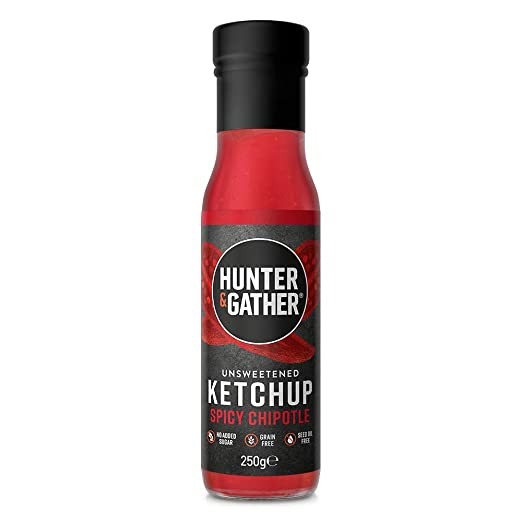 Spicy Chipotle ungesüßter Ketchup