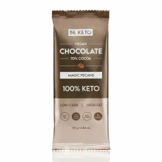 Keto-Schokolade mit MCT-Öl | Magische Pekannüsse