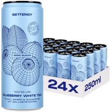 Zuckerfreier Energy Drink | Blueberry White Tea | 24er Pack