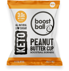 Peanut Butter Cup Keto Balls